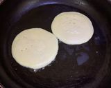 A picture of step 3 of Atayef/ KatayefArabic sweet pancakes.