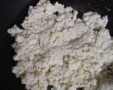 A picture of step 3 of Kesar Pista Sondesh.