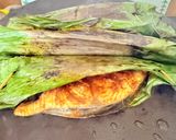 Gambar langkah 4 resipi 👩‍🍳Ikan Tenggiri Bakar Daun Pisang.