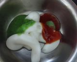 A picture of step 1 of CHEESY Moong dal chilla.