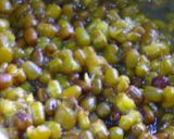 A picture of step 1 of Green Moong Dal KHEER.