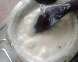 A picture of step 4 of Coconut Rose Phirni.