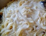 Pas rețetă Tagliatelle-Paste făinoase cu ciuperci, smântâna și busuioc 3 fotografie