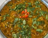A picture of step 3 of Hariyali moong.