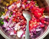 A picture of step 2 of Chana Chat.