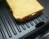 A picture of step 7 of Spinach Capsicum cheese Sandwich (brown bread) (jain/regular).
