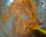 A picture of step 3 of Soya Bhurji.