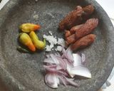 Foto langkah ke 3 dari resep Sambal ganja khas aceh (asam sabe).