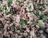 หมูสับผัดกะปิ ชะอม วิธีทำสูตร 3 รูป