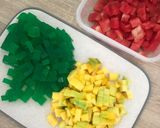 Foto langkah ke 2 dari resep Salad Pelangi 🌈.