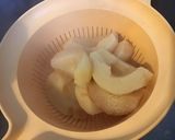 Une image de l'étape 5 de Tarte aux coings,vanille et amandes (pâte brisée aux coings et lait).