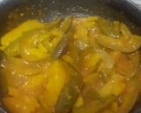 A picture of step 4 of Pointed gourd -- potato vegetable (parval -- batata subji).