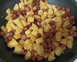 Tojásos krumpli recept fázis 3 fotója