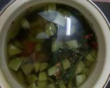 Foto langkah ke 3 dari resep Sayur bening labu kacang panjang.