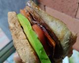 Foto del paso 7 de la receta Sándwich de tofu a la miel mostaza y berenjena..