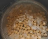 A picture of step 1 of Chickpea हम्मस ❤️.