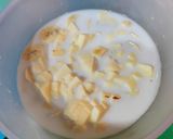 A picture of step 1 of Vegan fruits milk (dairy free, sugar free).