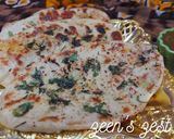 A picture of step 5 of Aloo Kulcha.