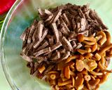A picture of step 2 of Salad with Boiled Beef and Pickled Honey Mushrooms.
