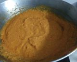 A picture of step 3 of Shahi paneer.