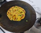 A picture of step 4 of Methi na Dhebra.