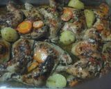 Foto del paso 3 de la receta Pollo al horno con aceitunas