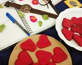 વેનીલા હાર્ટ કૂકીઝ(vanila heart cookies recipe in gujarati) રેસીપી સ્ટેપ3ફોટો