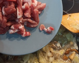 Foto del paso 3 de la receta: Cabeza de lomo de cerdo 🐷 con setas y alcachofas 🍽️🍄