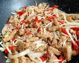 Foto langkah ke 7 dari resep Tumis Tempe Tauge Saus Tiram.
