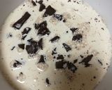 A picture of step 1 of Eggless chocolate fruit cake..