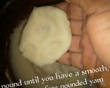 A picture of step 8 of Pounded Yam and Egusi Soup with Bitterleaf.