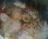 Foto del paso 9 de la receta: Pollo al disco (en olla para no salir afuera) con cerveza rubia