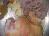 لوبيا خضراء بدجاج