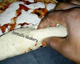 A picture of step 7 of Naan/shawarma Bread.