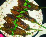 A picture of step 7 of Stuffed Eggplant Fry.