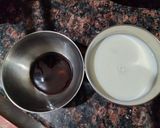 A picture of step 1 of Oats and rice pudding with chocolate sauce.