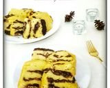 Foto langkah ke 11 dari resep Marmer Cake Tape (Tidak Berkulit/Metode Au Bain Marie).