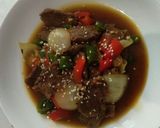 Foto langkah ke 3 dari resep Beef Lada hitam.