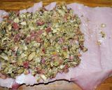 Foto del paso 3 de la receta: Lomo de Cerdo relleno de setas y jamón