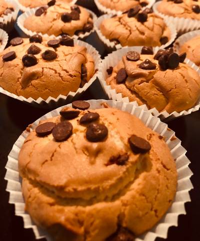 Magdalenas sin gluten, sin lactosa en Monsieur Cuisine Plus