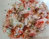 A picture of step 3 of Curd Salad.