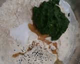 A picture of step 4 of Square Methi Masala Poori.