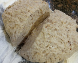 Foto del paso 2 de la receta: Pan rico en fibra con trigo sarraceno sin gluten, vegano, sin levadura, sin grasa agregada