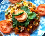 টক ঝাল মিষ্টি কর্ন (tok jhal misti corn recipe in Bengali) রেসিপির ধাপ 5 ছবি