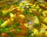 A picture of step 6 of Vegetable Teheri from UP.