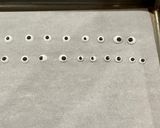 A picture of step 8 of Candy Eyes (Made from Royal Icing) 👀.