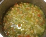 Foto del paso 3 de la receta Garbanzos con pella