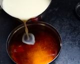 A picture of step 7 of Caramel Egg pudding.