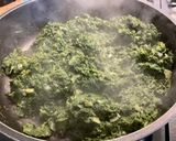 A picture of step 9 of Spanakopita with Spinach, Salmon, and Feta.
