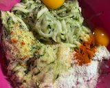 Cukkini tócsni recept fázis 2 fotója